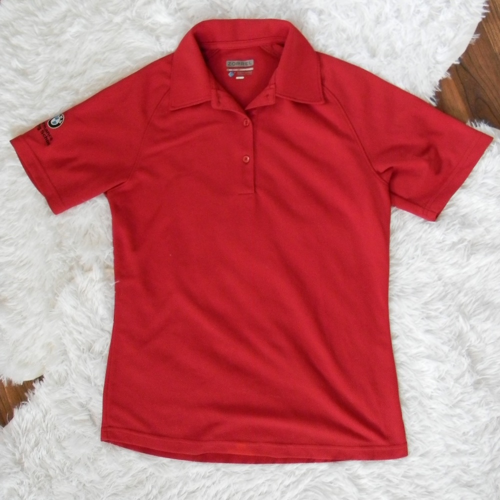 BMW Red Polo Shirt